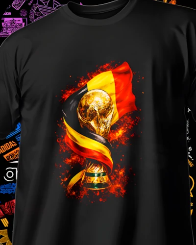 Diseño DTF de copa para catalogo privado deportivo