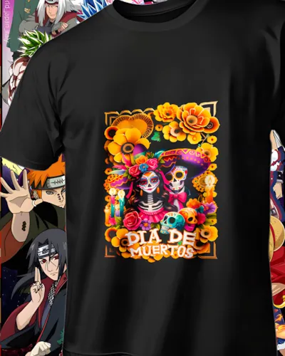 diseños DTF Día de Muertos para impresión DTF: Catrines del Altar