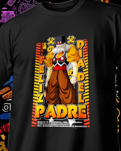 Diseño DTF retro para playera de papá