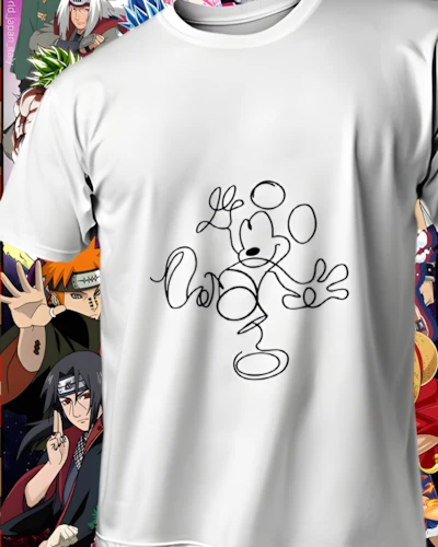Diseño DTF outline para playera personalizada
