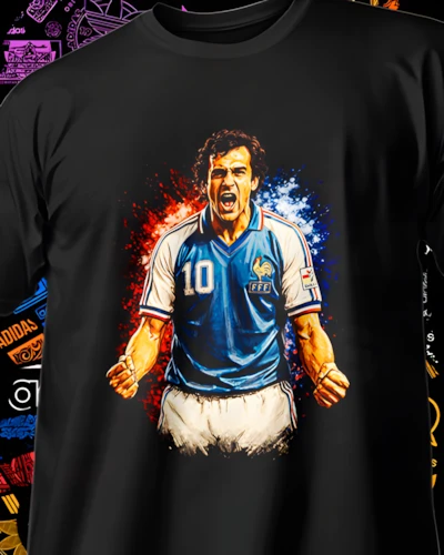 diseños DTF de fútbol para impresión DTF: Maradona Rugido Azul