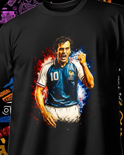 diseños DTF de fútbol para impresión DTF: Maradona Furia Celeste