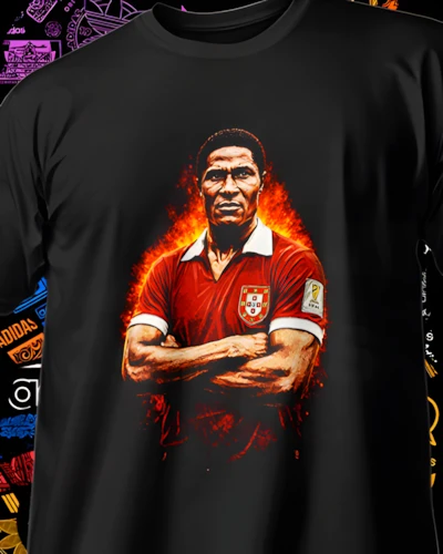 diseños DTF de fútbol para impresión DTF: Eusebio Muro Luso