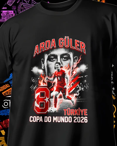 diseños DTF de jugadores Mundial 2026 para impresión DTF: Arda Guler Turquia 2026