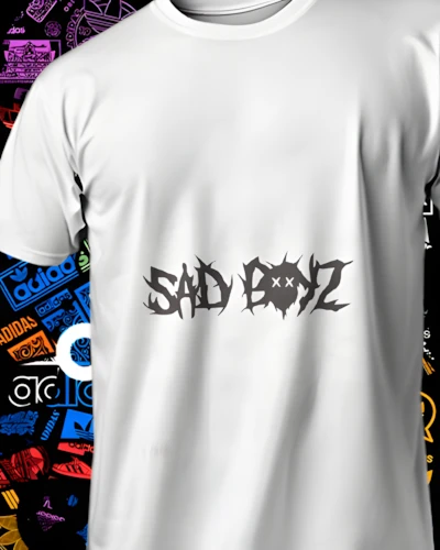 Mockup DTF con logo urbano para playera