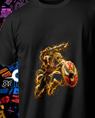 diseños DTF México para impresión DTF: Guerrero Jaguar Escarlata