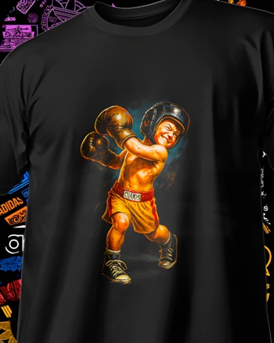 diseños DTF Streetwear para impresión DTF: Mini Boxeador