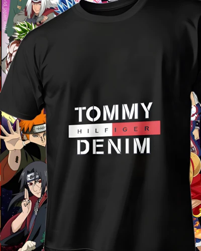 Mockup DTF de Tommy Hilfiger Denim Clasico para publicacion editorial dtf-tommy-hilfiger-playeras