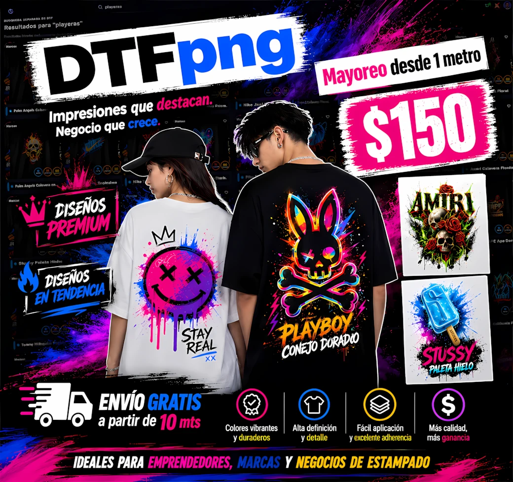 Promocion DTFpng dtf